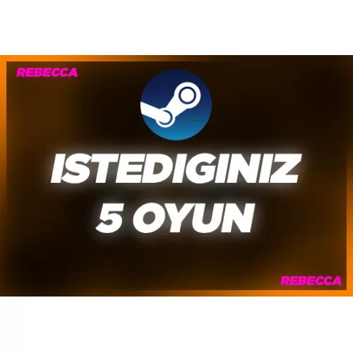  İstediğiniz 5 Oyun + Garanti